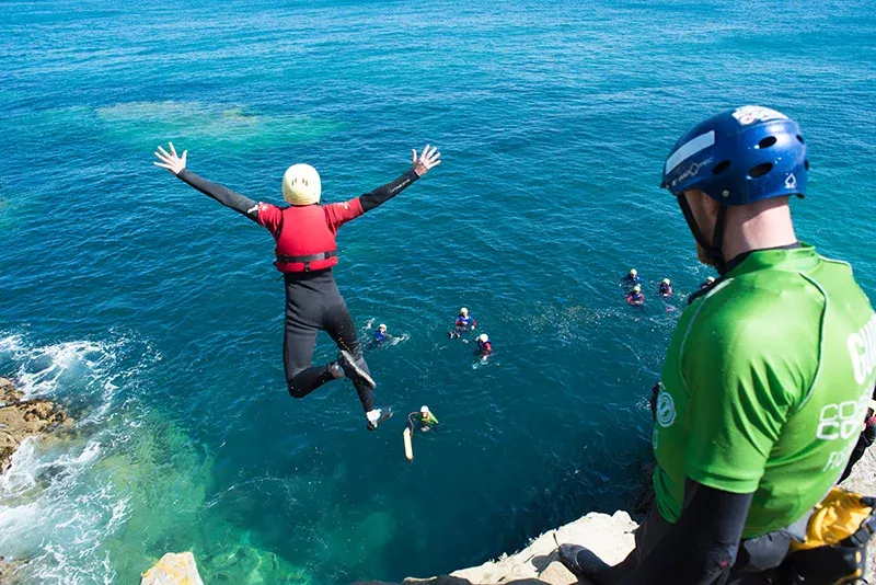 Coasteering in Cornwall This Year