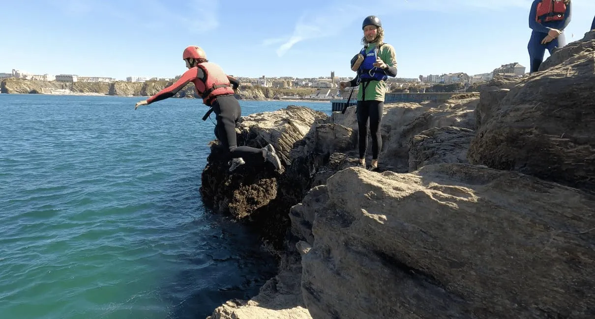 Coasteering Newquay – recognised as top 5 Beach Activity