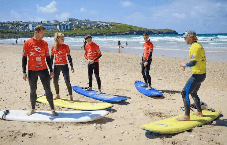 Family Coasteering, Surfing, Bodyboarding at Easter in Newquay