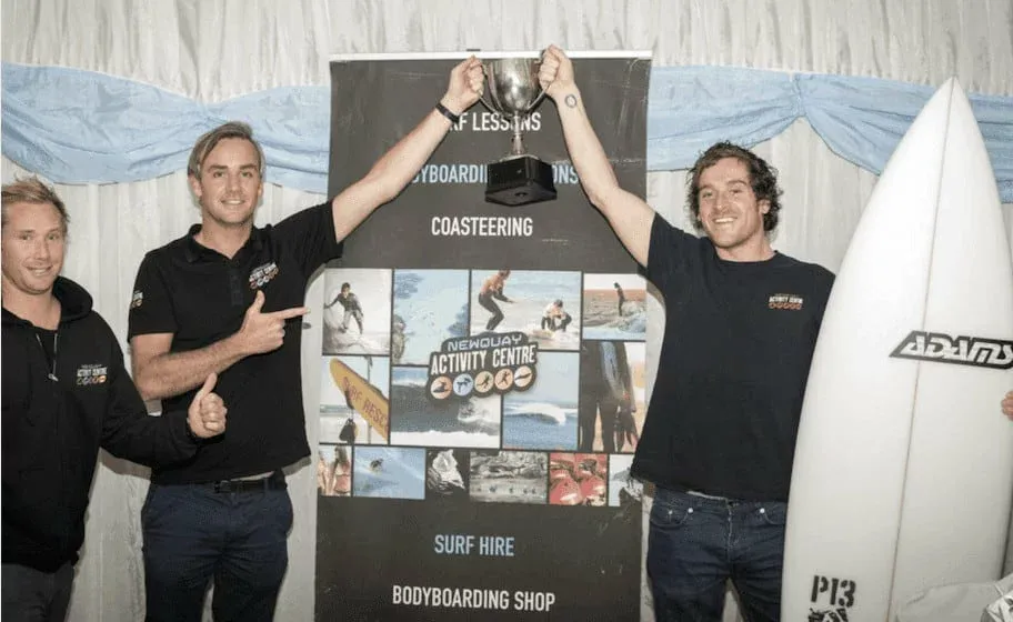 Newquay Activity Centre Instructors Scoop Top Honours!