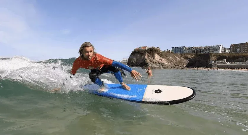 Newquay Activity Centre Host Navy Surf Team