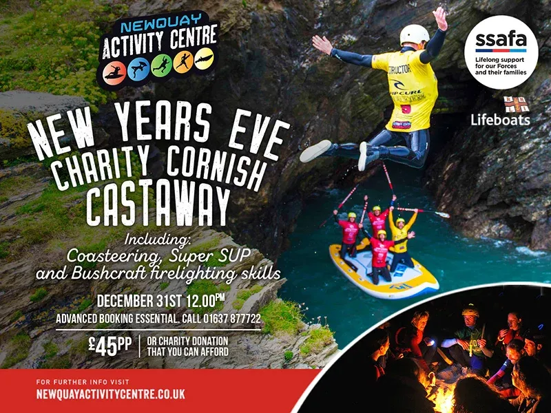 The Cornish Castaway Adventure to return this New Years Eve