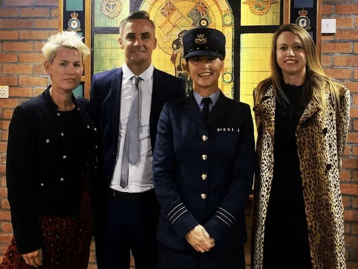 Newquay Activity Centre Guest At The RAF Annual Formal Reception