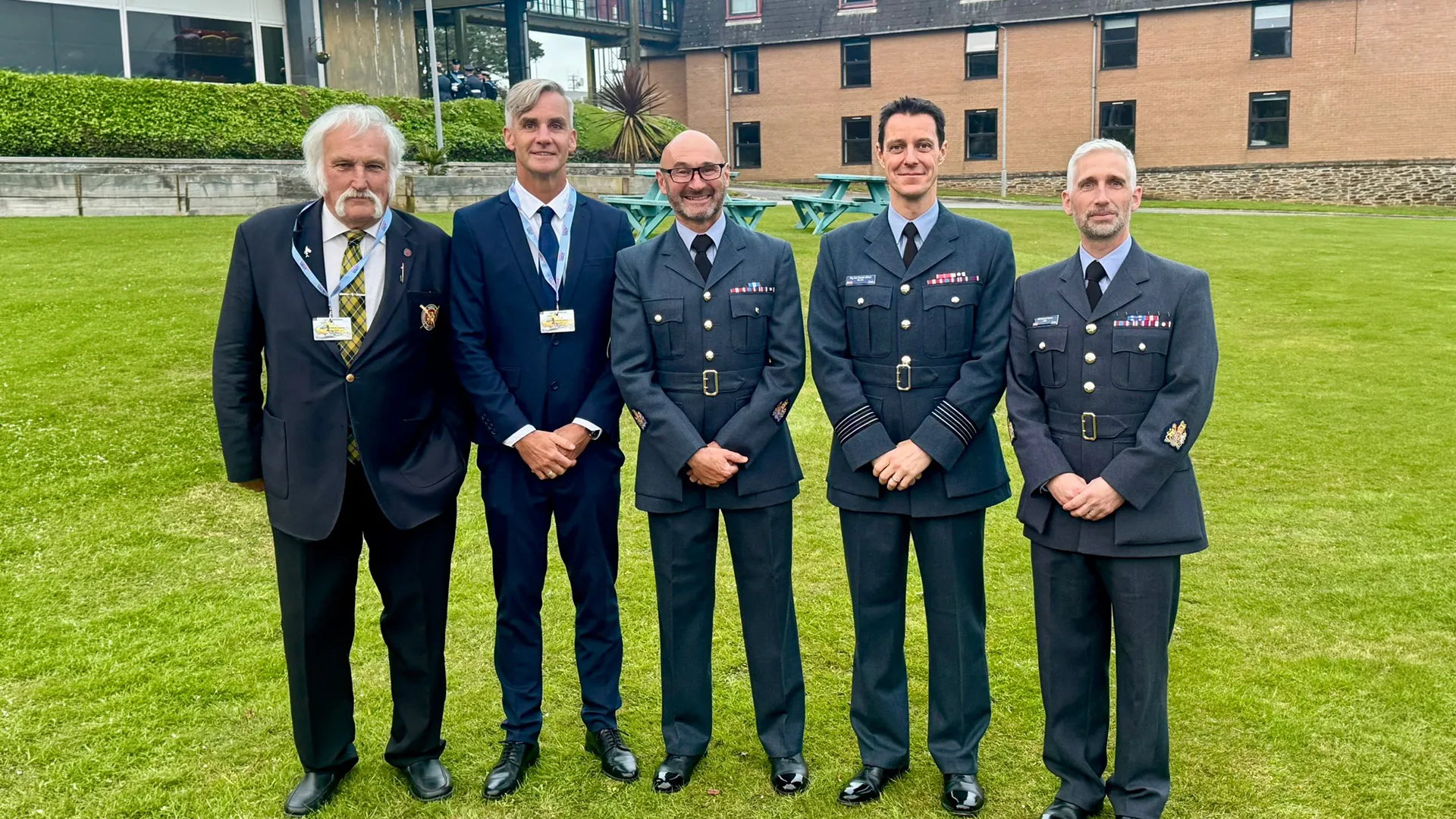 Newquay Activity Centre Rob Barber Honoured Guests at RAF St Mawgan’s Annual Reception