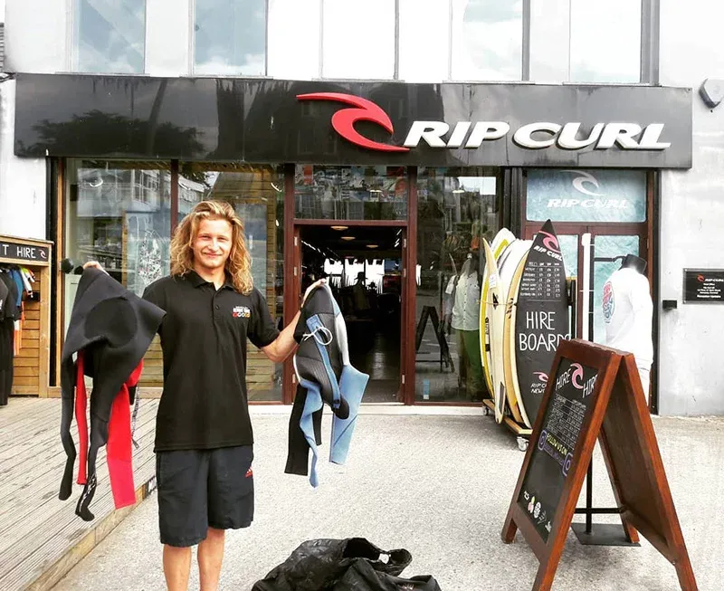 Working with Rip Curl to recycle old wetsuits