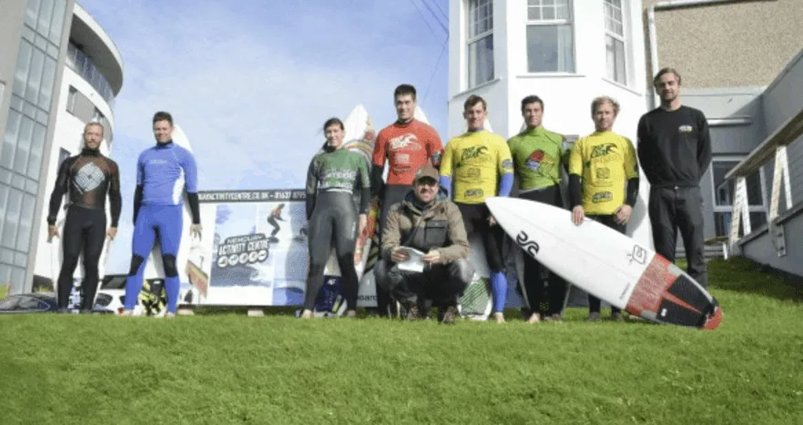 Royal Navy Royal Marines Surf Team Train at Newquay Activity Centre