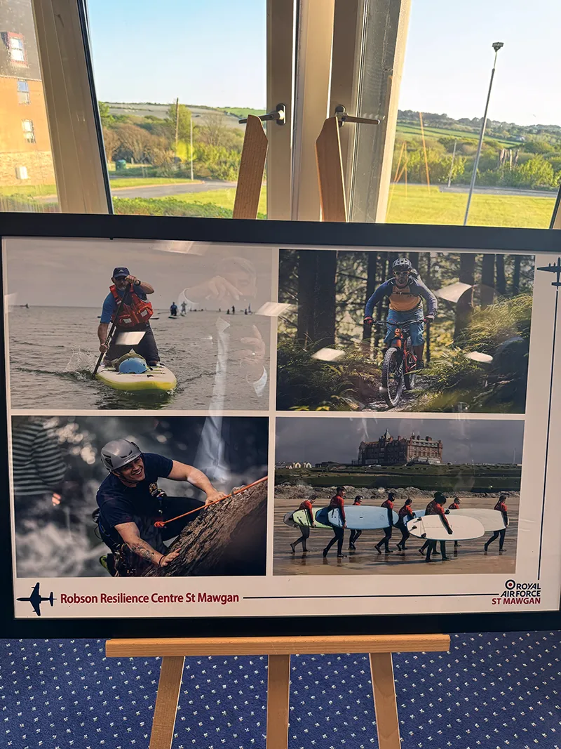 A selection of our activities on display at the Station Commanders Annual Reception