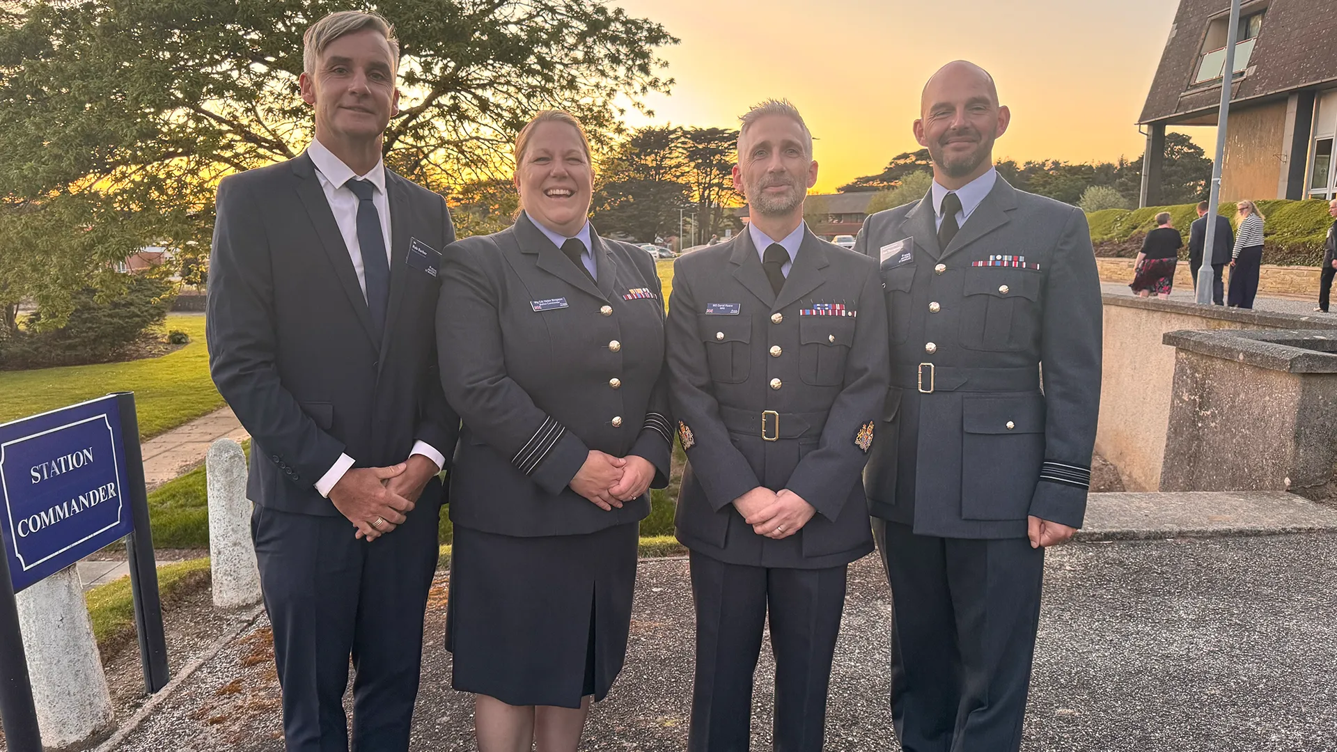 RAF Station Commanders Reception