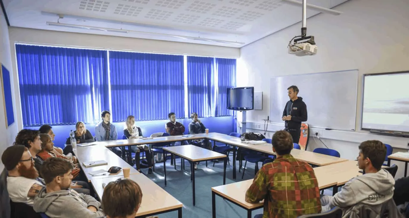 Newquay Activity Centre Presents to Surf Science Students