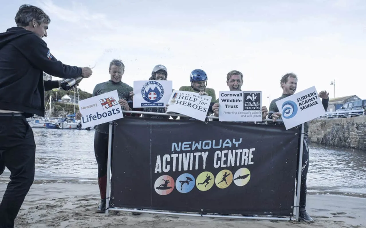 Ultra Coasteer Charity Success