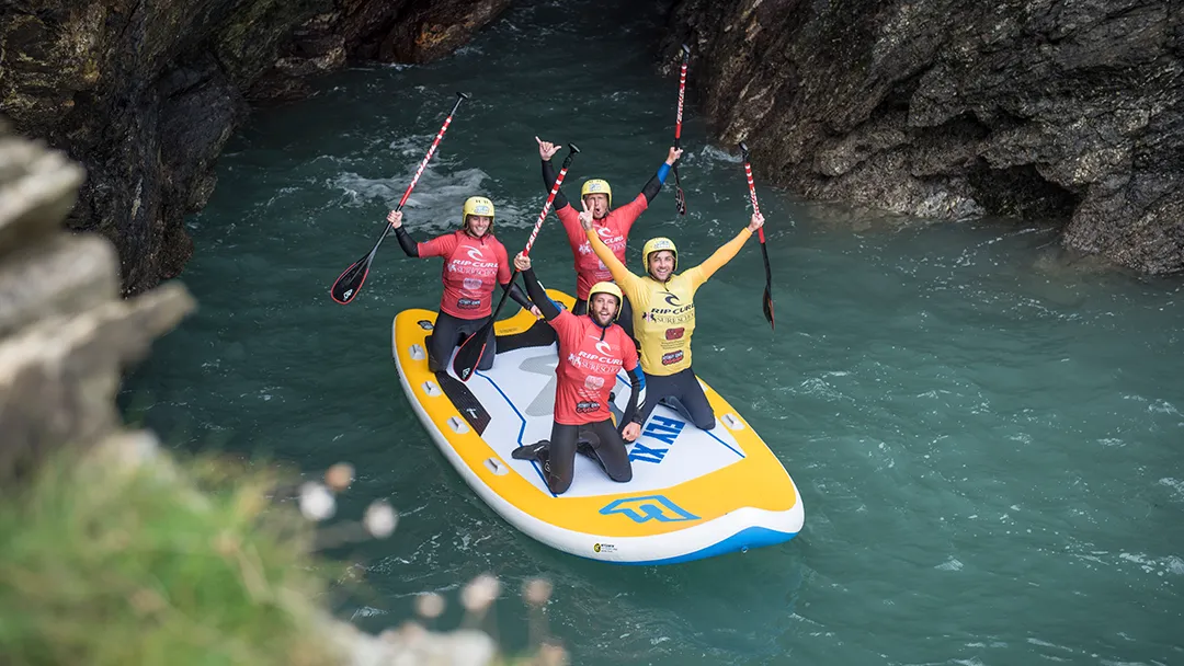 Coasteering & Super SUP in Newquay Cornwall