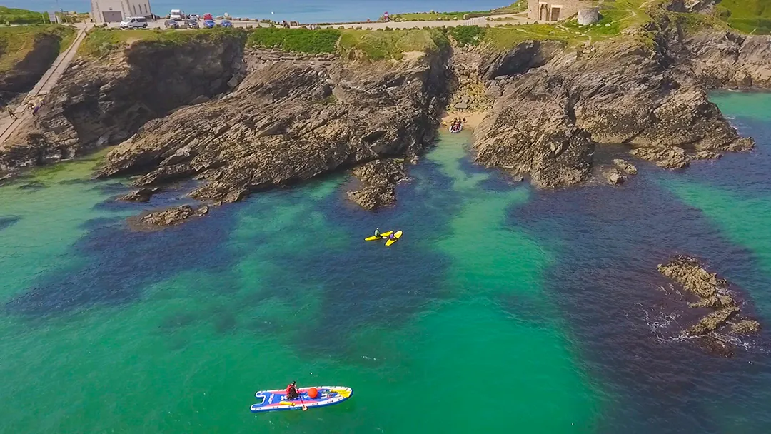 Coasteering & Super SUP in Newquay Cornwall
