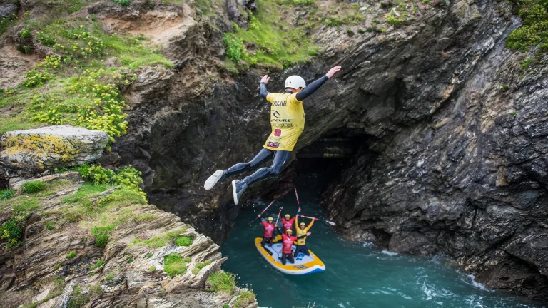 Coasteering & Super SUP in Newquay Cornwall