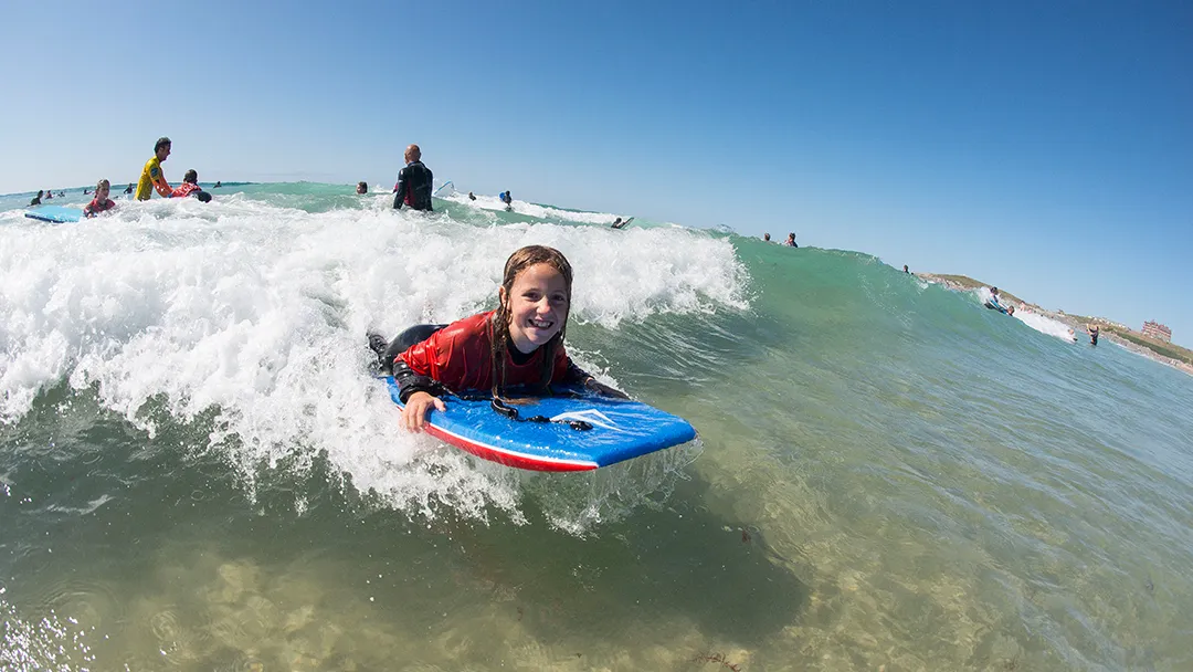 Family Bodyboard Lessons in Newquay Cornwall