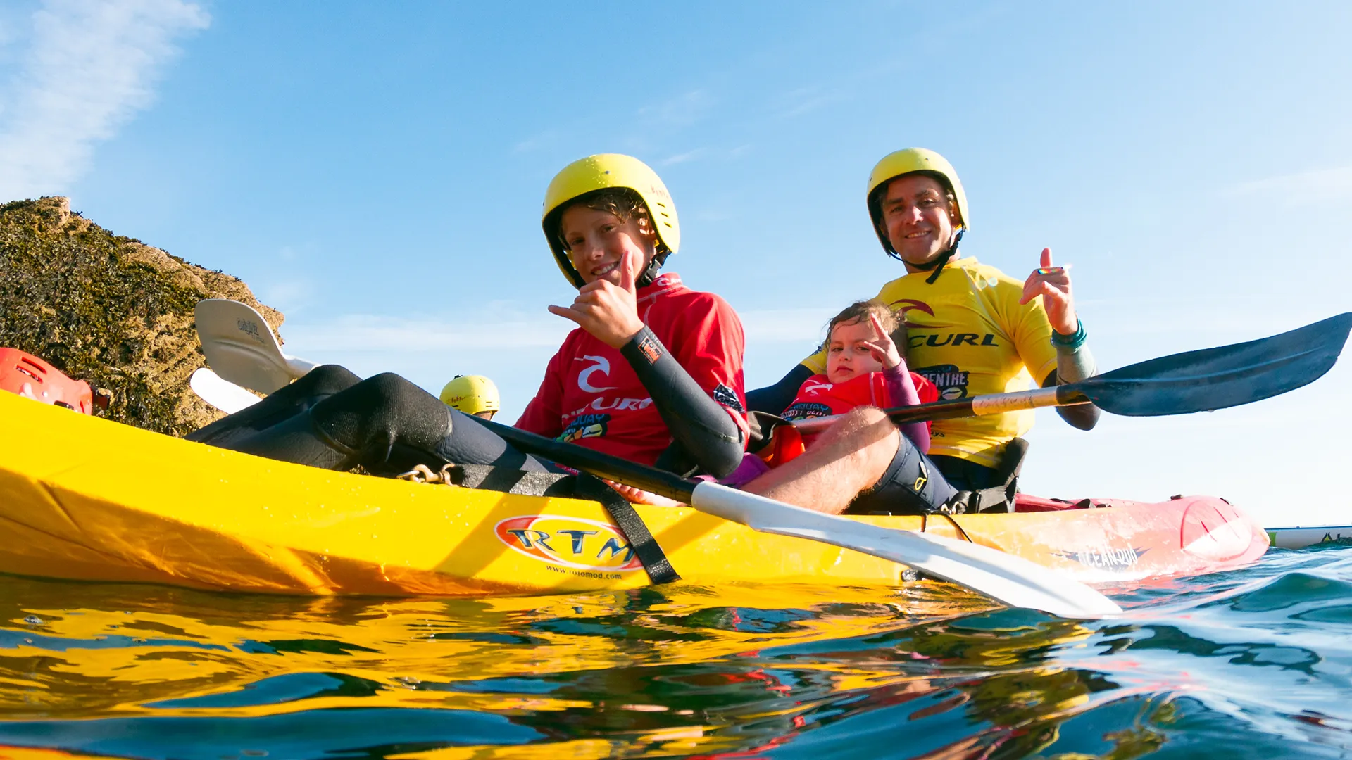 Family Kayak Tour in Newquay, Cornwall
