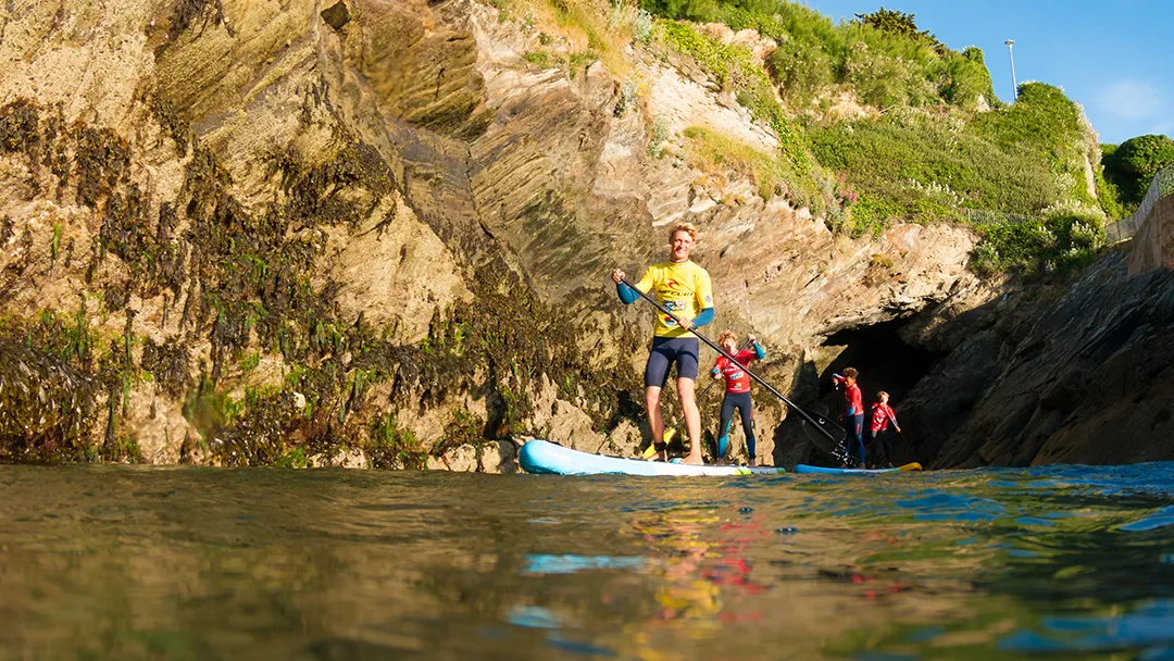 Family Paddleboard Lesson in Newquay, Cornwall