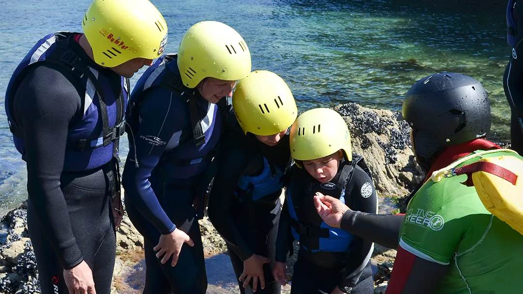 Family & Private Coasteer in Newquay Cornwall