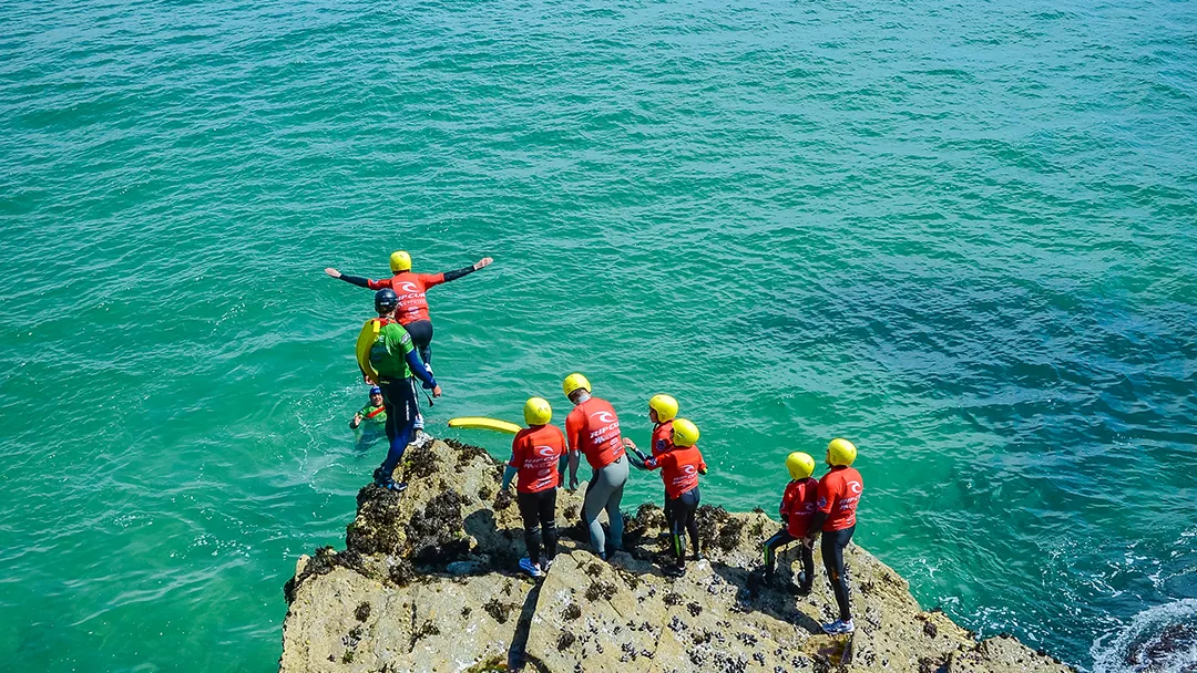 Family & Private Coasteer in Newquay Cornwall