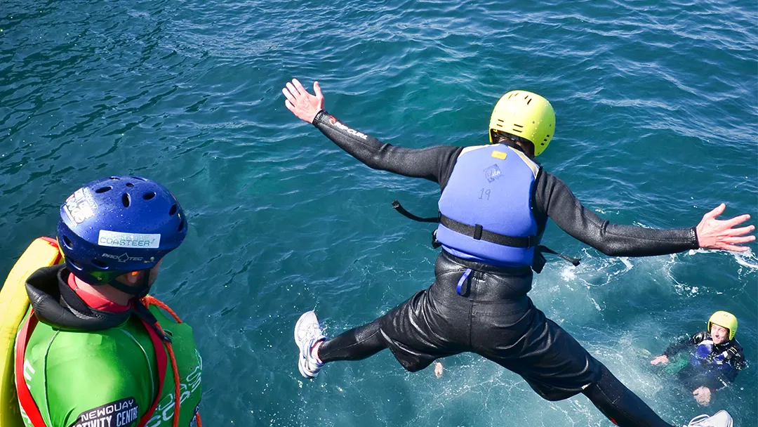 Gold Select Coasteer in Newquay Cornwall