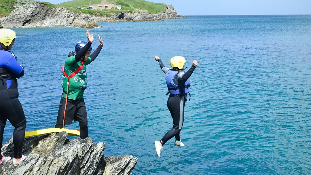 Gold Select Coasteer in Newquay Cornwall