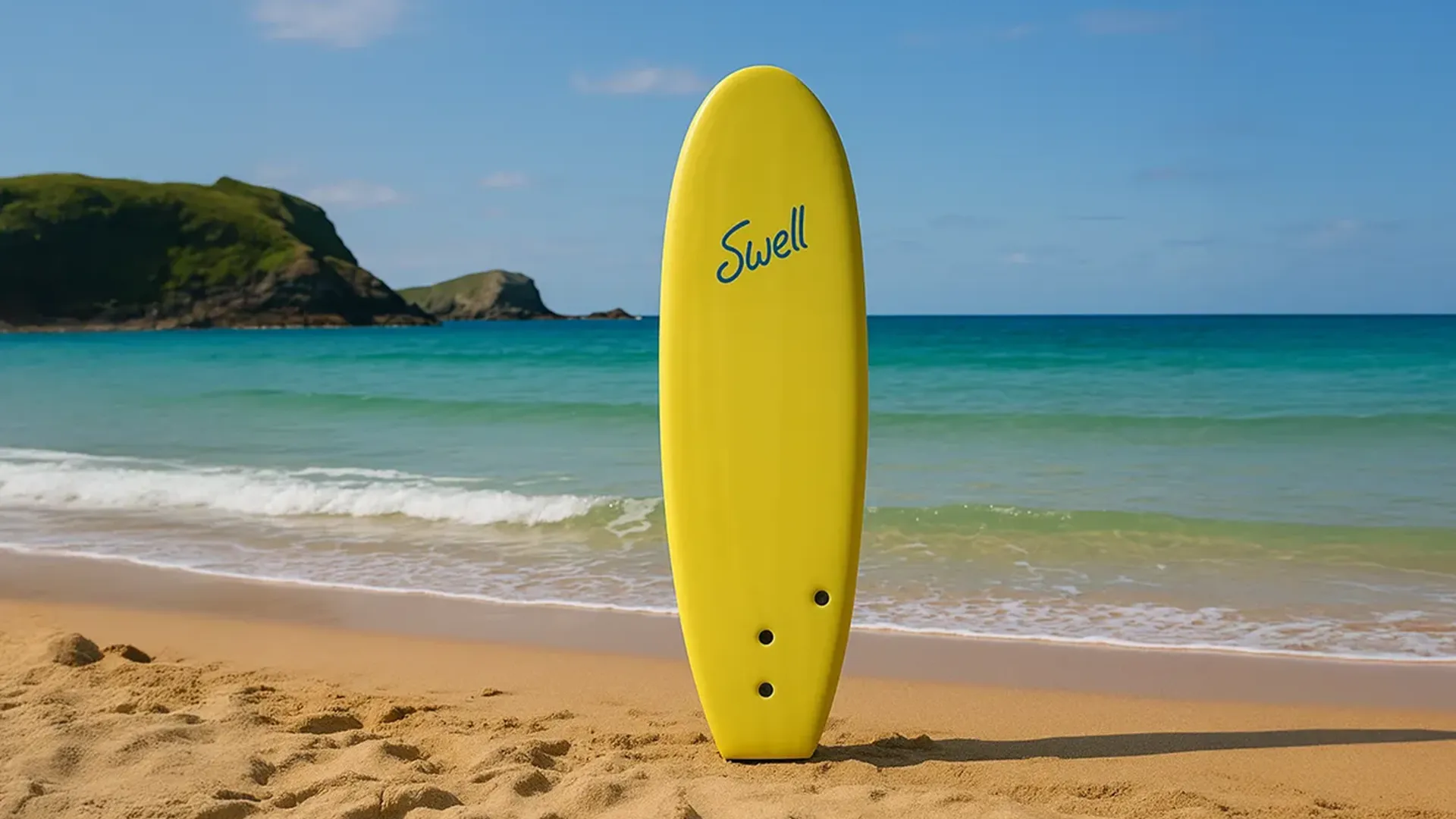 Hire Foamie Surfboard in Newquay, Cornwall