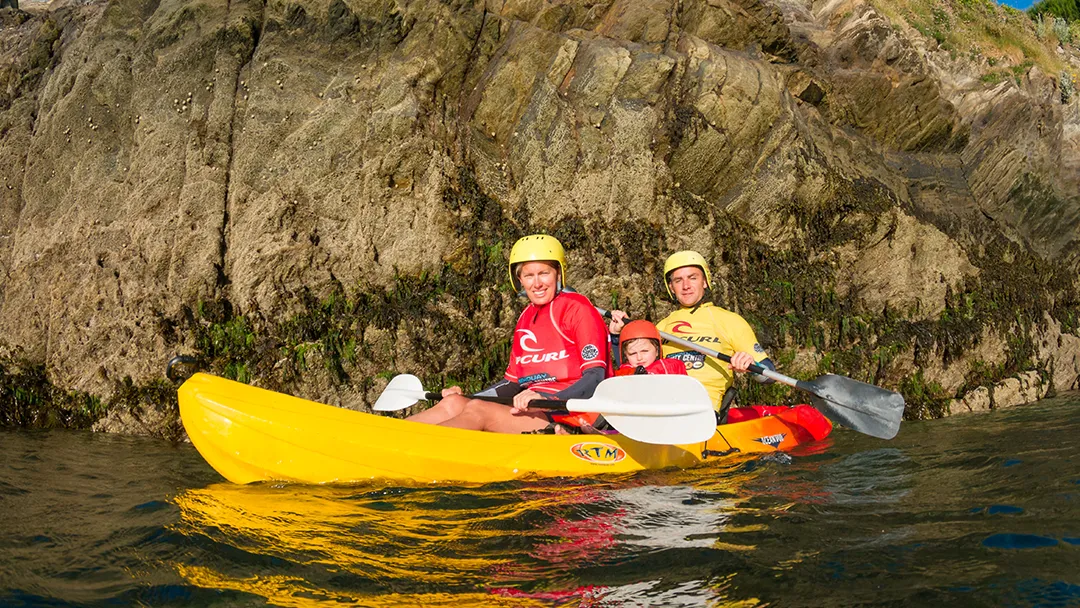 Sea Kayaking Tour in Newquay Cornwall