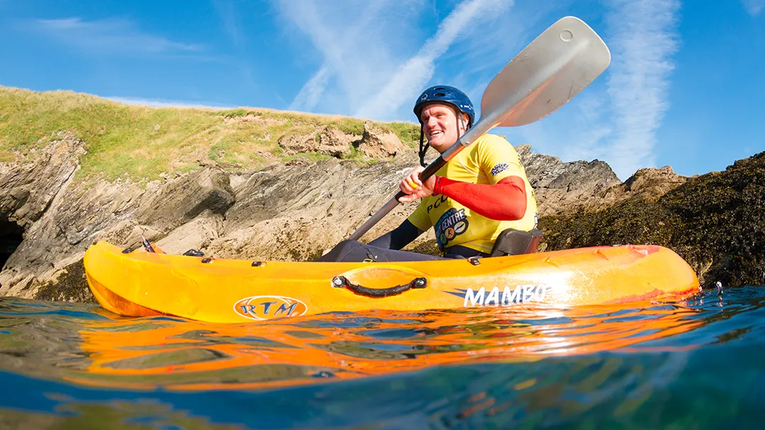 Sea Kayaking Tour in Newquay Cornwall