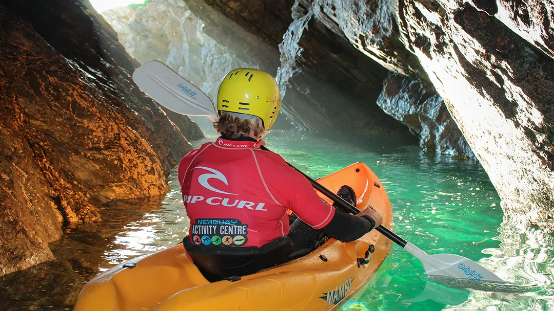 Sea Kayaking Tour in Newquay Cornwall
