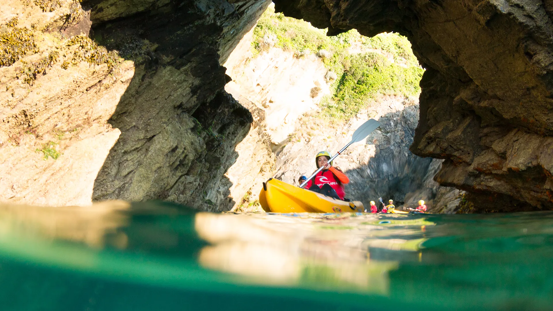 Sea Kayaking Tour in Newquay Cornwall
