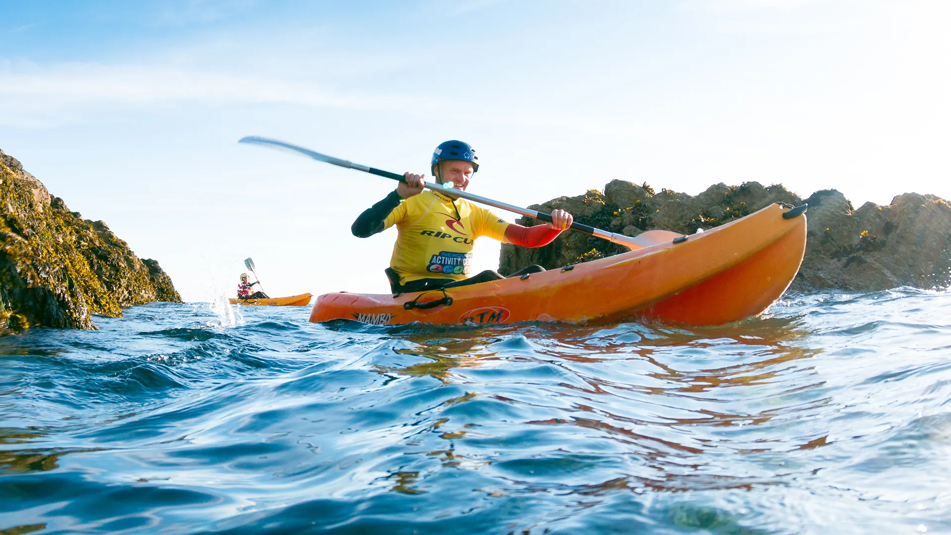 Military Adventure Training Kayaking in Newquay, Cornwall