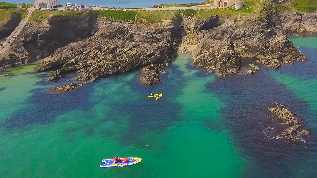 Military Adventure Training Super SUP in Newquay, Cornwall