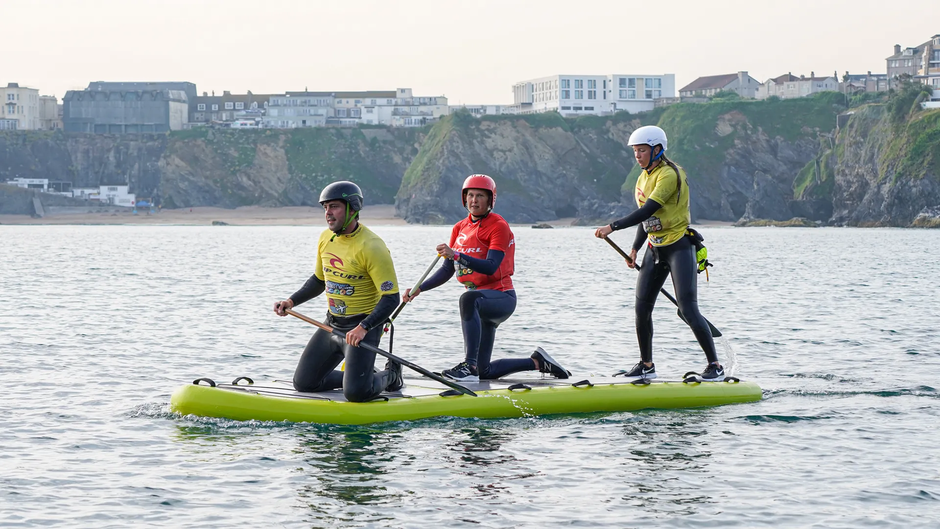 Military Adventure Training Super SUP in Newquay, Cornwall