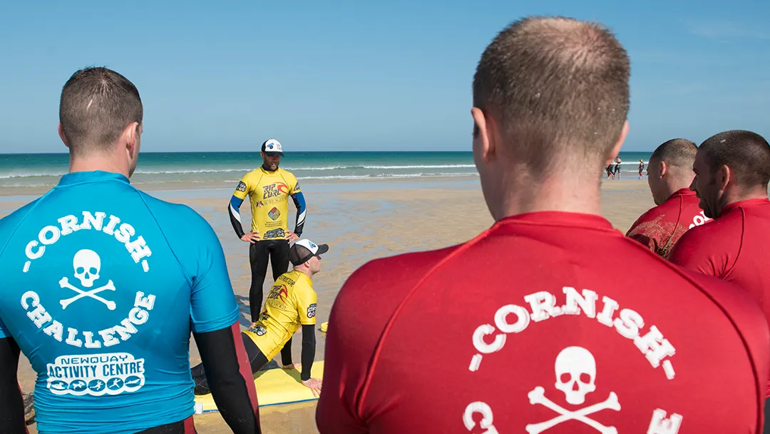 Military Adventure Training Surf Survivor in Newquay, Cornwall