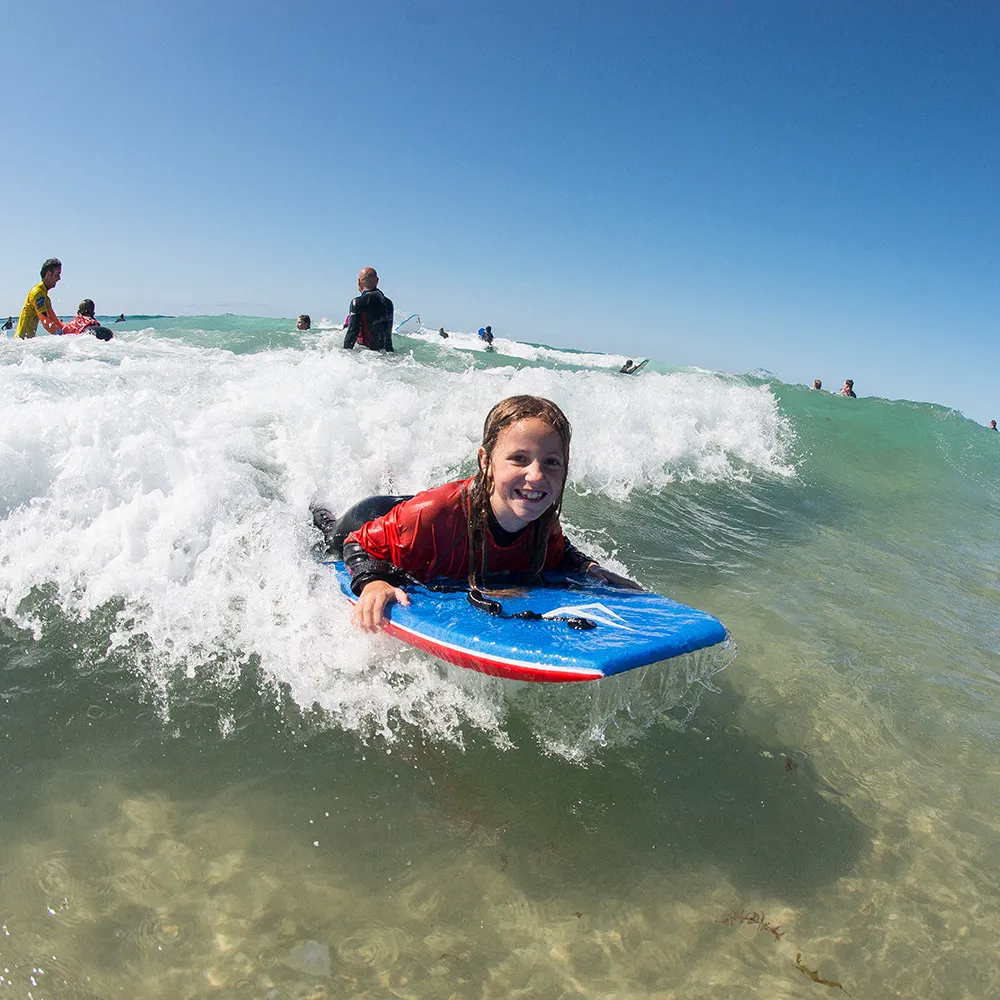 Bodyboarding in Newquay, Cornwall