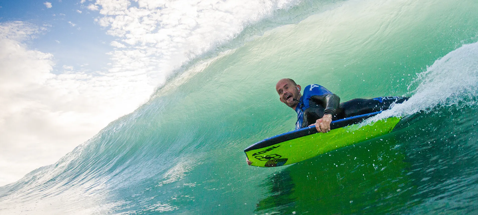 Bodyboarding in Newquay, Cornwall