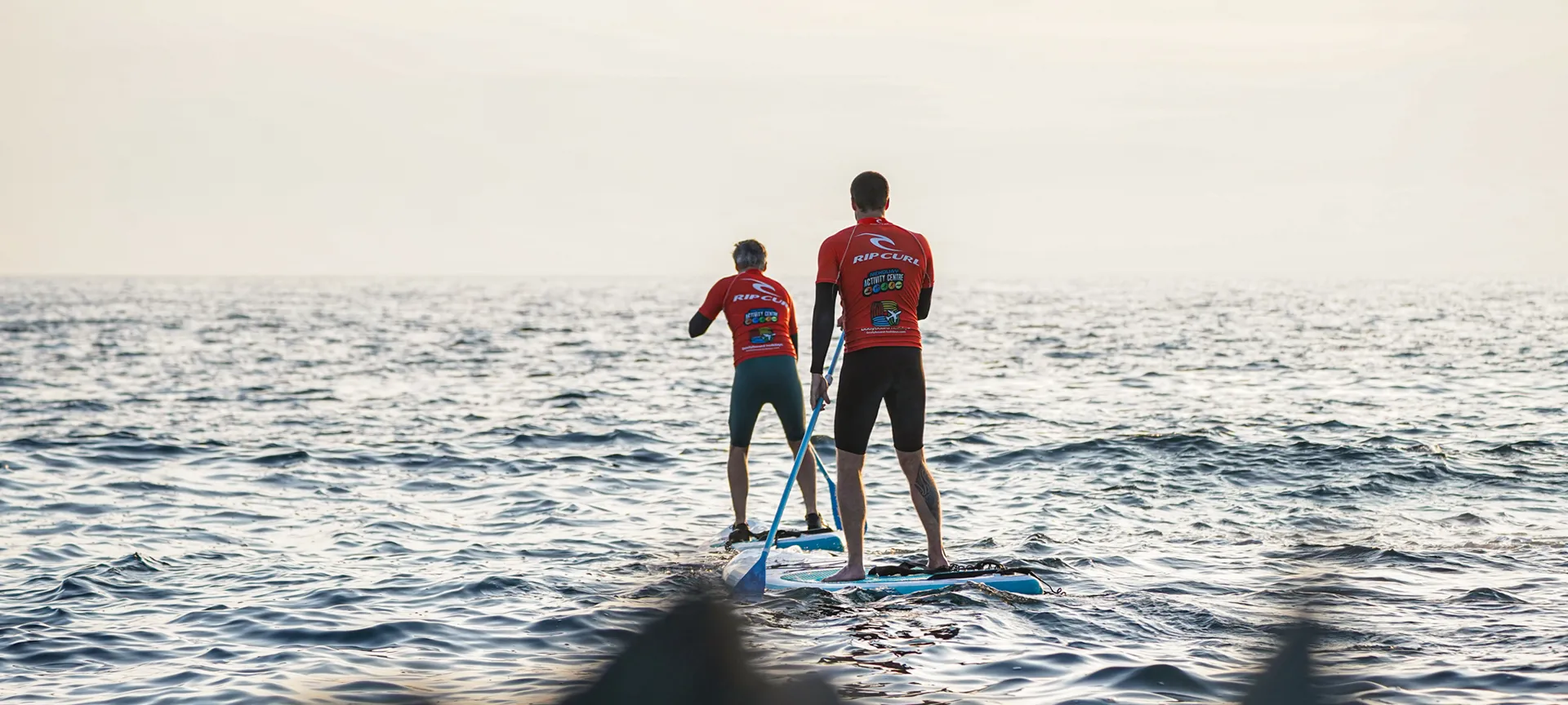Paddleboarding in Newquay, Cornwall