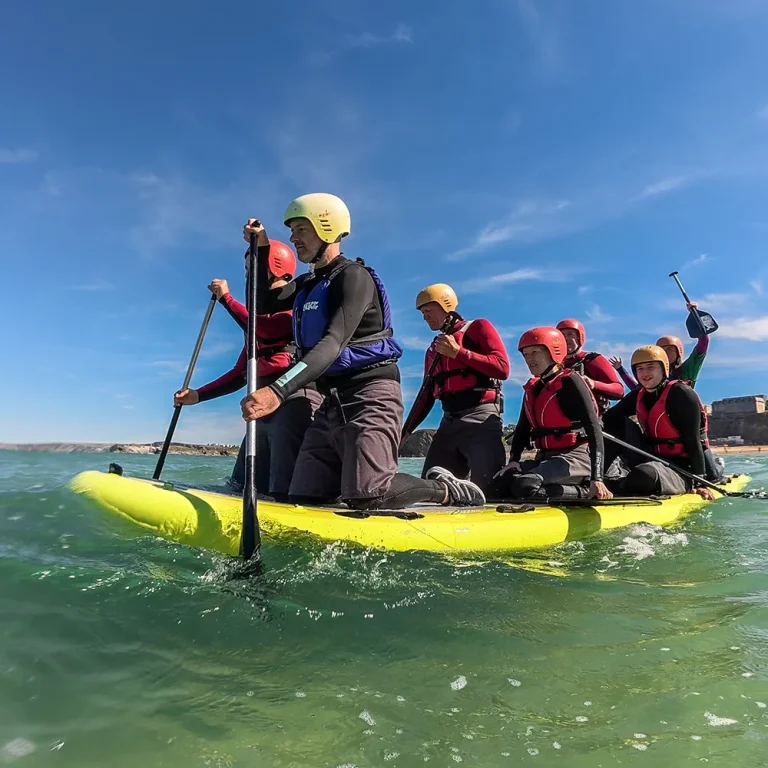 Super SUP in Newquay, Cornwall