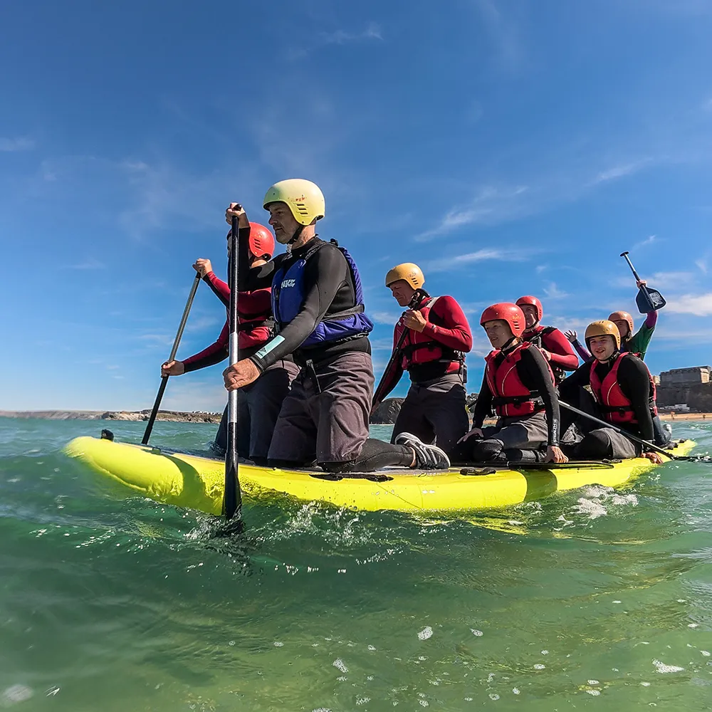 Super SUP in Newquay, Cornwall
