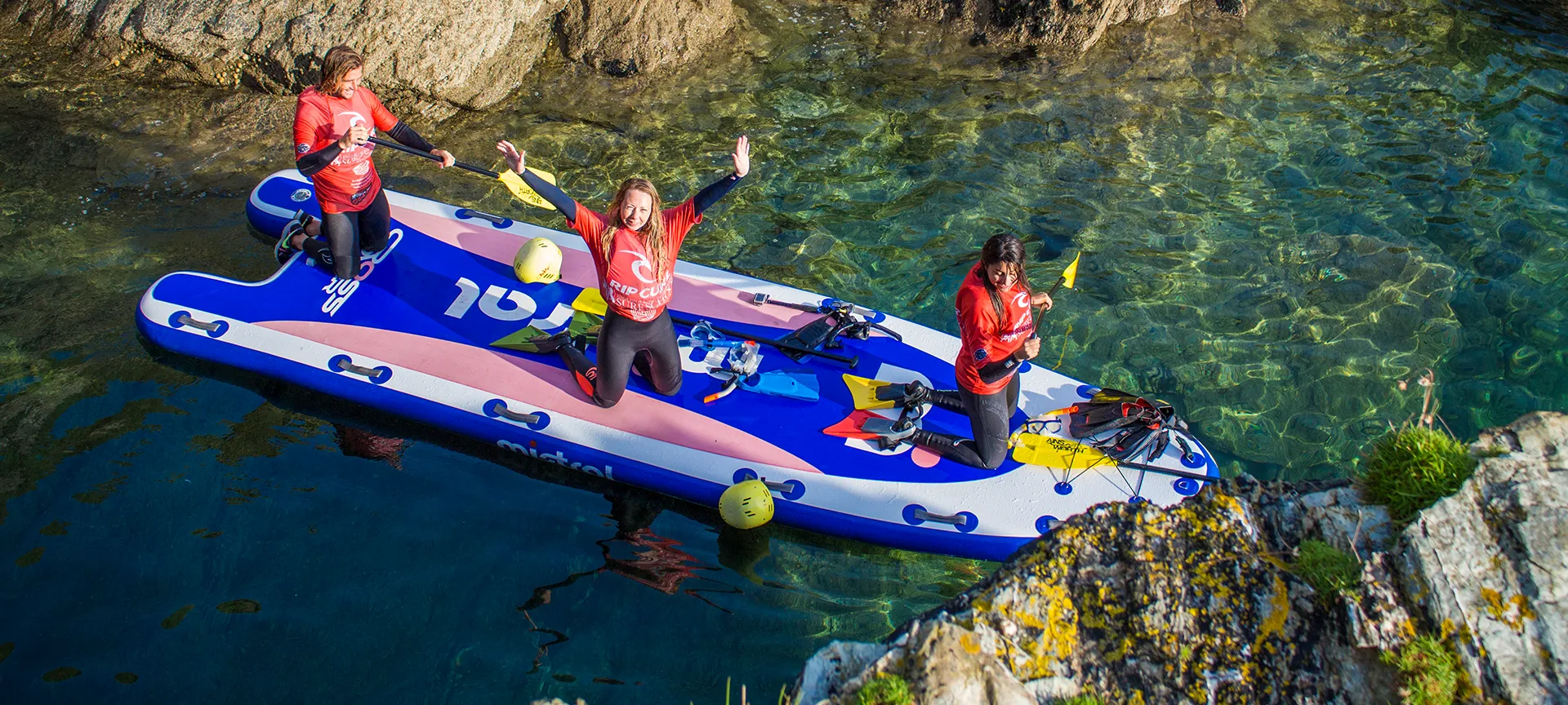 Super SUP in Newquay, Cornwall
