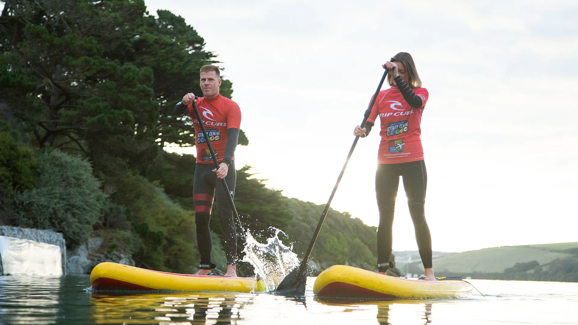 Paddleboard Estuary Tour in Newquay Cornwall