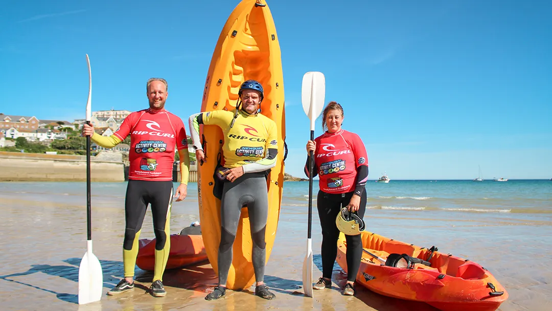 Private Kayaking Tour in Newquay, Cornwall