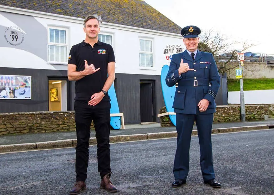 RAF St Mawgan Adventurous Training