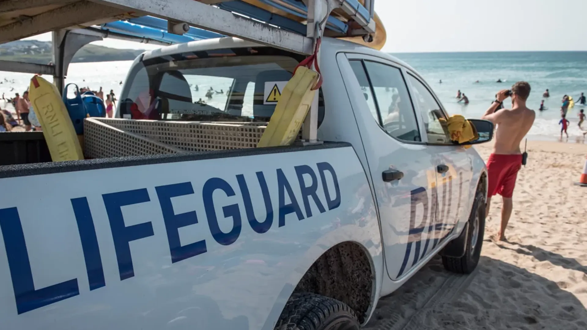 Schools Lifeguard Trials in Newquay, Cornwall
