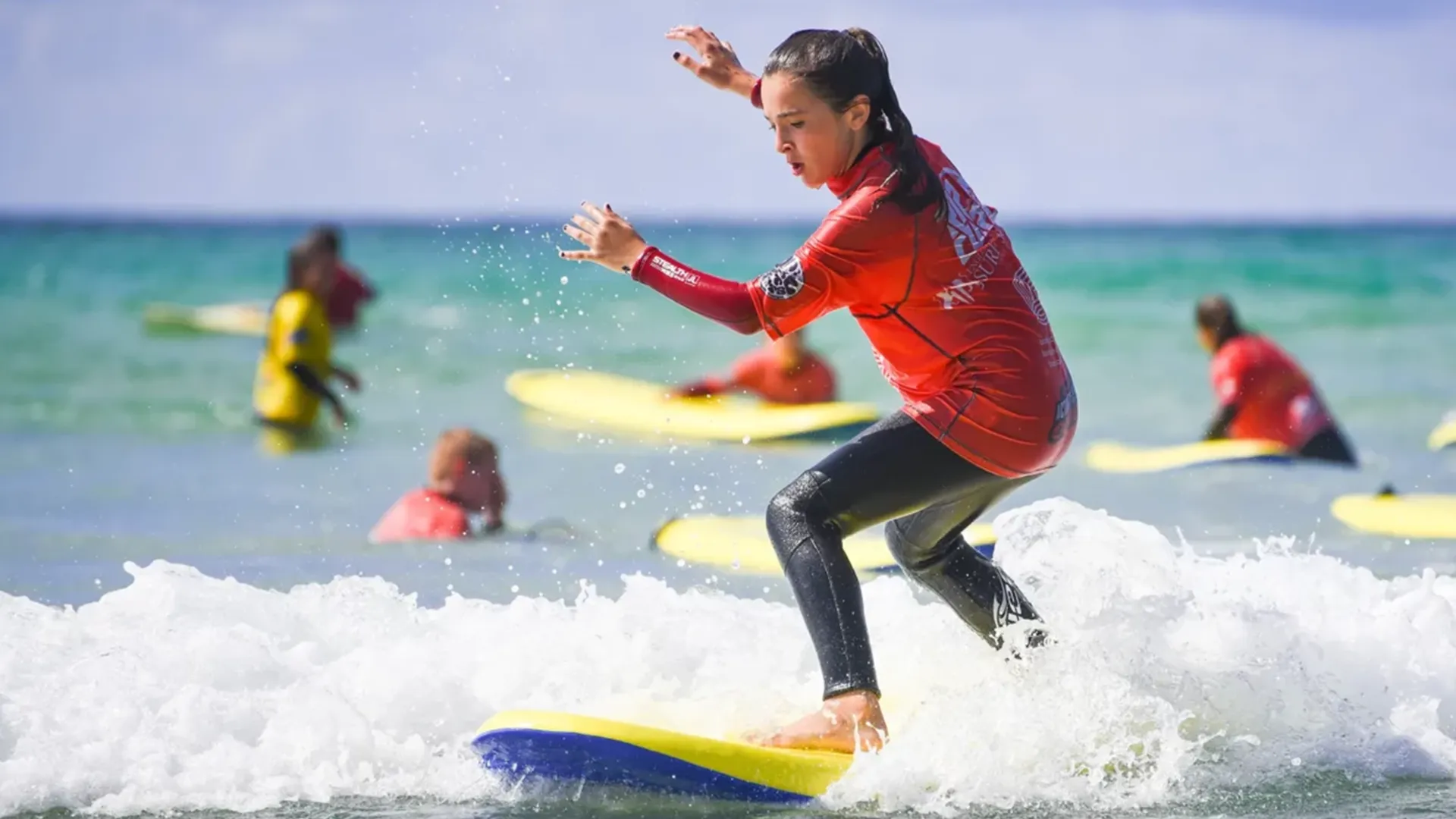 Schools Surf Lessons in Newquay, Cornwall