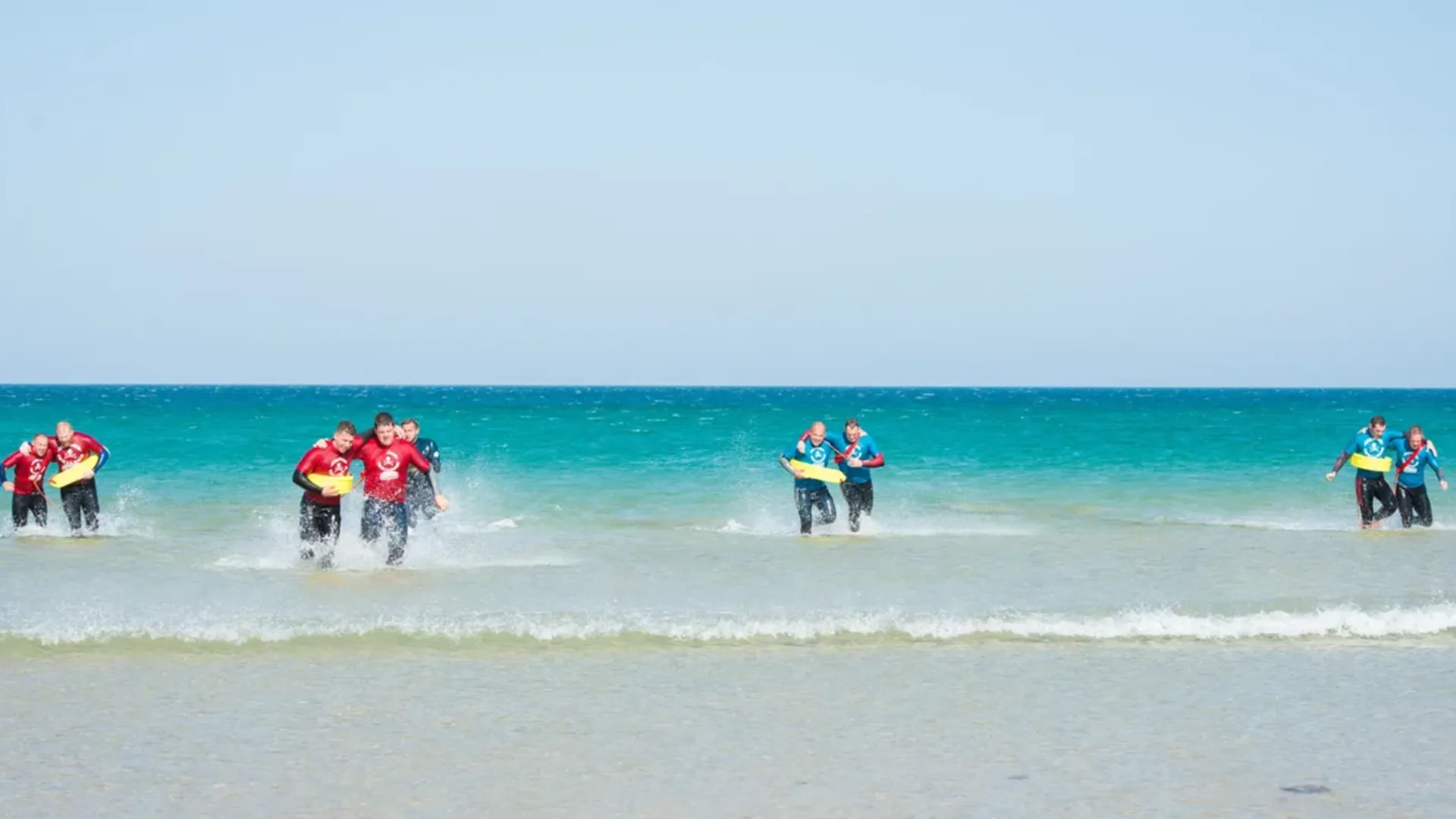 Schools Surf Survivor in Newquay, Cornwall