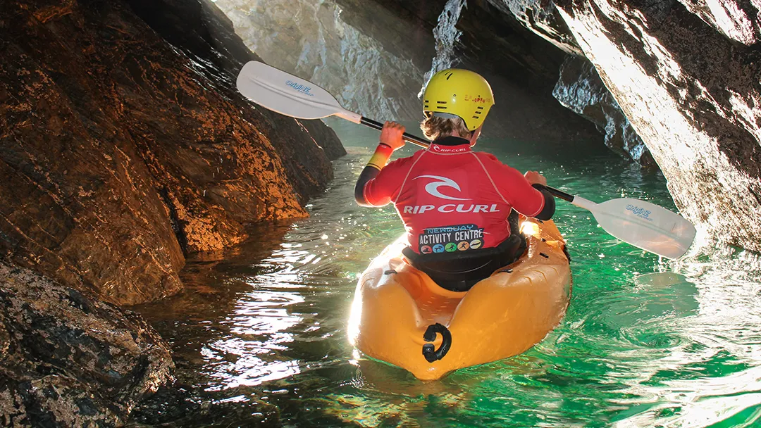 Snorkel Kayak Tour in Newquay, Cornwall