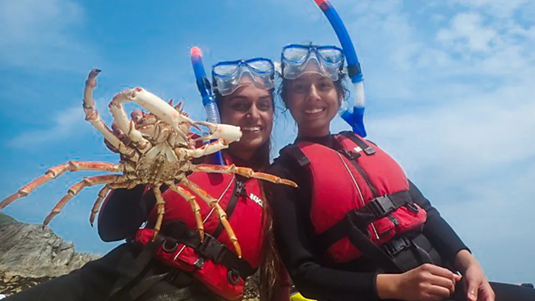 Snorkel Kayak Tour in Newquay, Cornwall