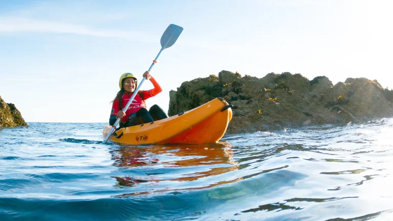 Stag & Hen Group Kayaking in Newquay, Cornwall
