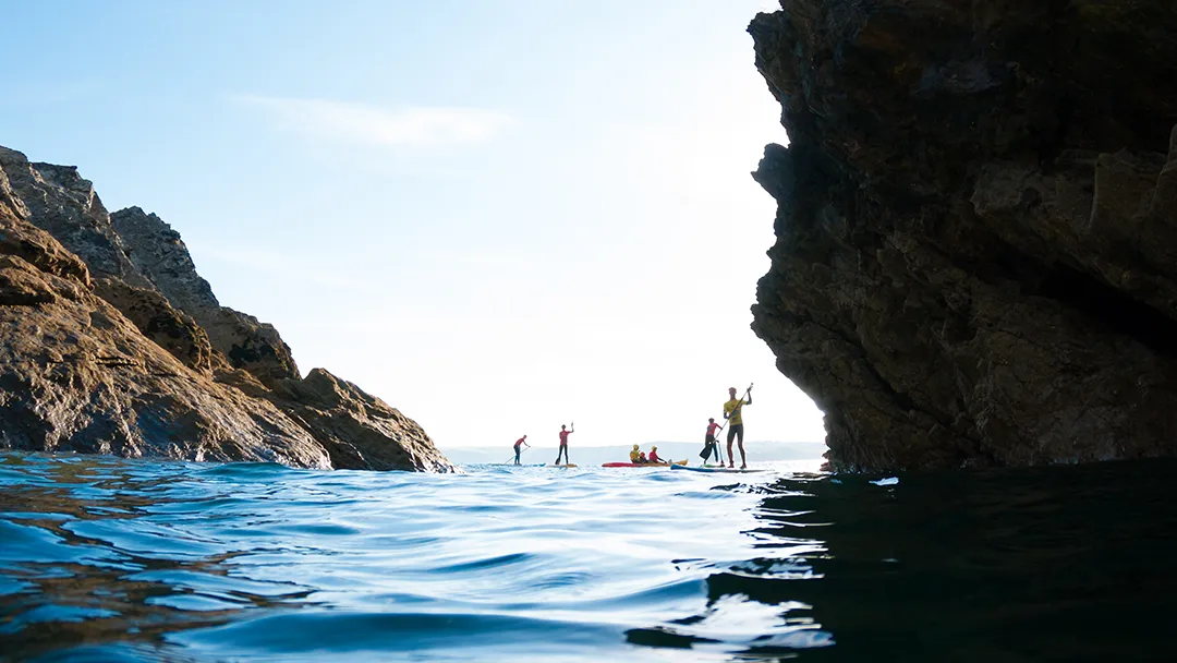Stag & Hen Paddleboarding in Newquay Cornwall